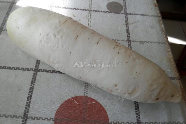 辣萝卜条的做法图解1