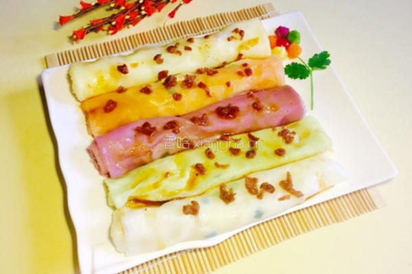 五洲同乐（肠粉）的做法图解17