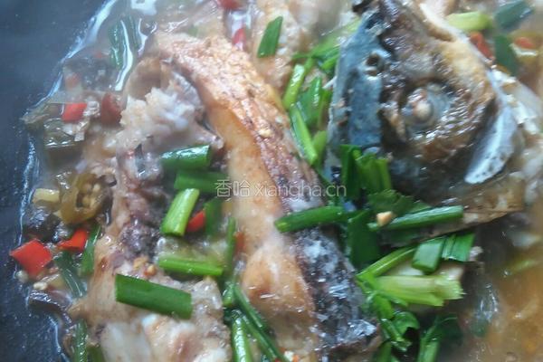 酸辣草鱼块的做法图解4