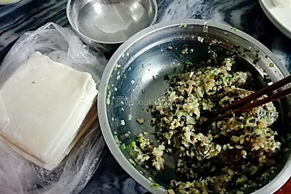 元宝馄饨的做法图解1
