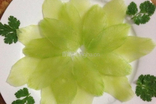 凉拌莴笋的做法图解8