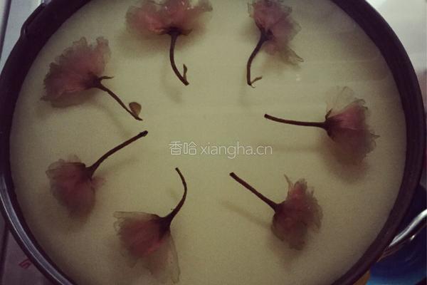 樱花慕斯(6寸)的做法图解17