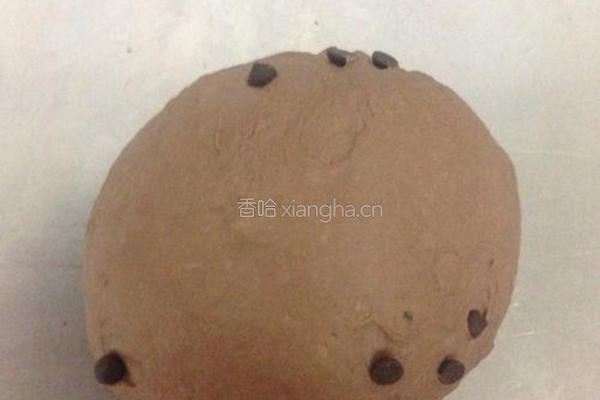 巧克力香蕉奶酪面包的做法图解2