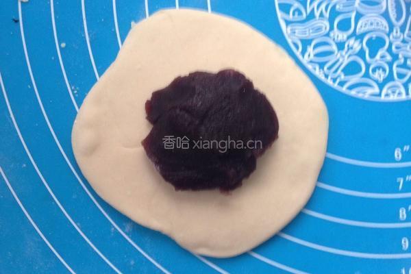 向日葵豆沙包的做法图解8