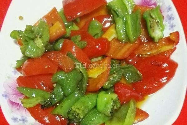 豆皮、红辣椒、青辣椒炒肉片的做法图解4