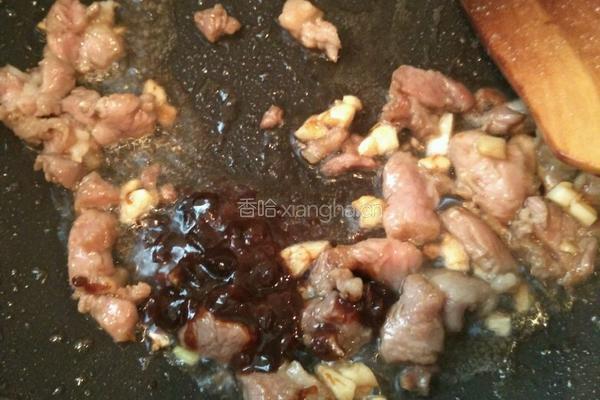 蒜蓉茄子炒肉末的做法图解7