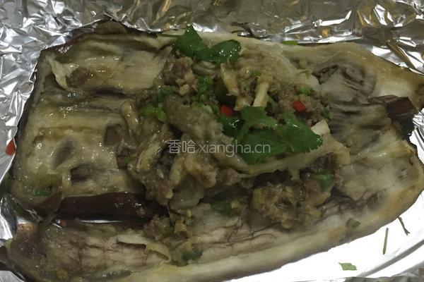 烤茄子的做法图解15