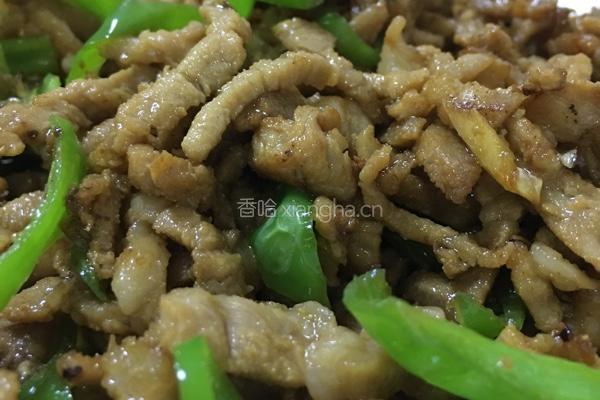 辣椒炒肉的做法图解4
