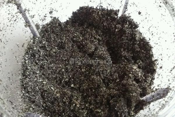 芝麻豆渣馒头的做法图解1