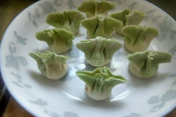 “百财”饺子的做法图解11