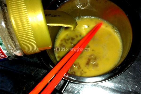 萝卜干煎蛋（菜脯煎蛋）的做法图解4