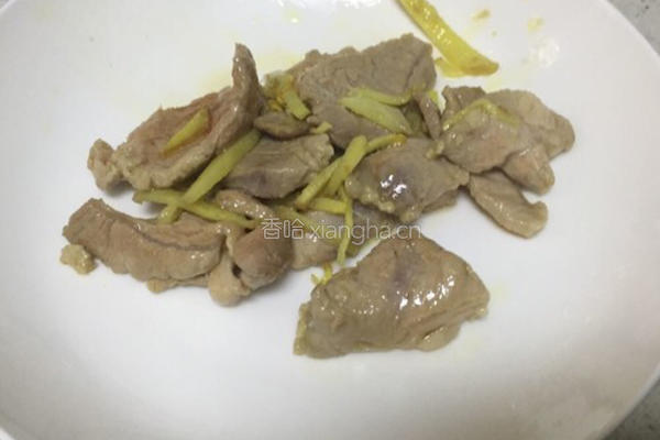 冬笋炒肉片的做法图解6