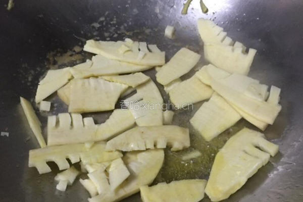 冬笋炒肉片的做法图解7