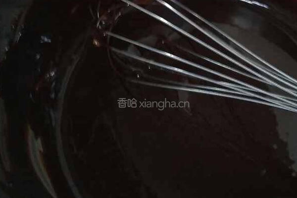 巧克力熔岩蛋糕的做法图解1