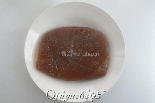 魔竽豆腐炒山药的做法图解1