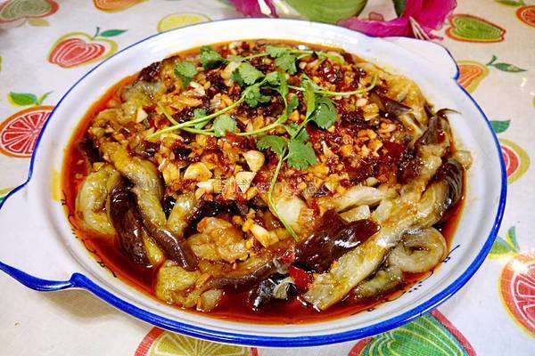 蒜蓉蒸茄条的做法图解15