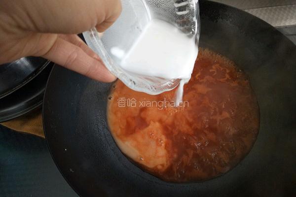 酸甜香菇酿圆子的做法图解14