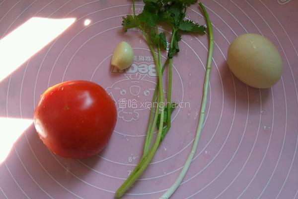 西红柿蛋花汤的做法图解1