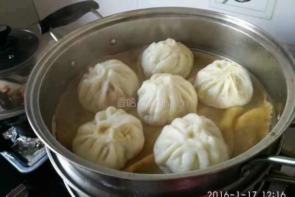 肉包子的做法图解28