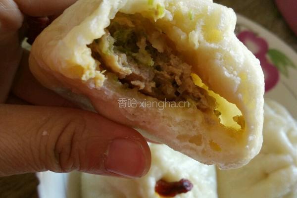 肉包子的做法图解29