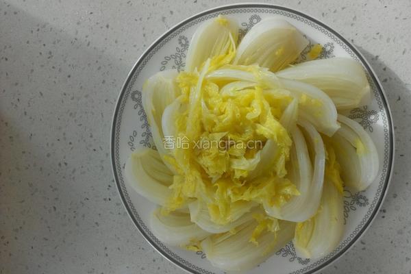 油淋娃娃菜的做法图解7