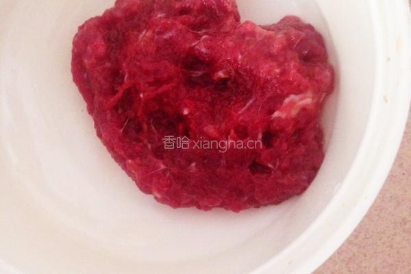 牛肉青菜粥的做法图解3
