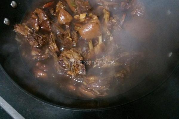 红烧湖羊肉的做法图解3
