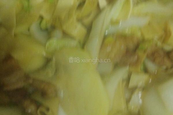 杂烩白菜的做法图解5