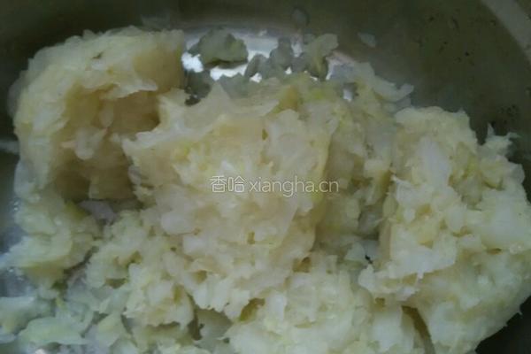 豆腐素包子的做法图解3