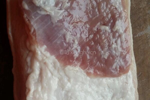 小炒卤肉的做法图解1