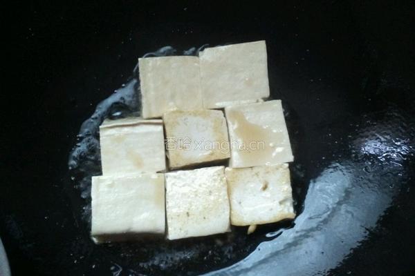 酱汁葱花豆腐的做法图解4