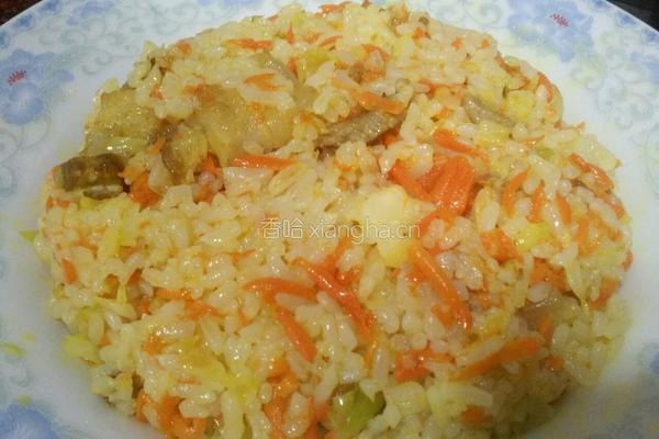 火红炒饭的做法图解13