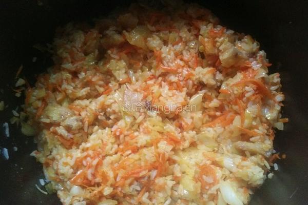 火红炒饭的做法图解12