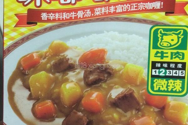 牛肉咖喱饭的做法图解1