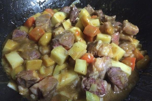 牛肉咖喱饭的做法图解11