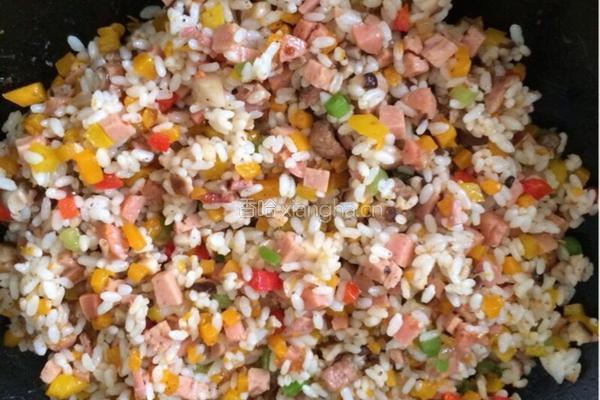 南瓜焗饭的做法图解3