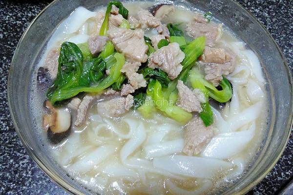 肉片河粉的做法图解13