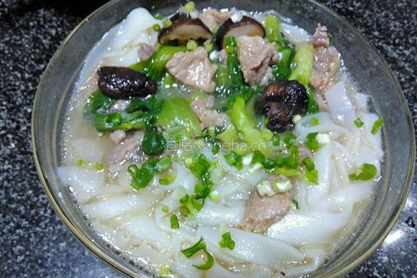 肉片河粉的做法图解14
