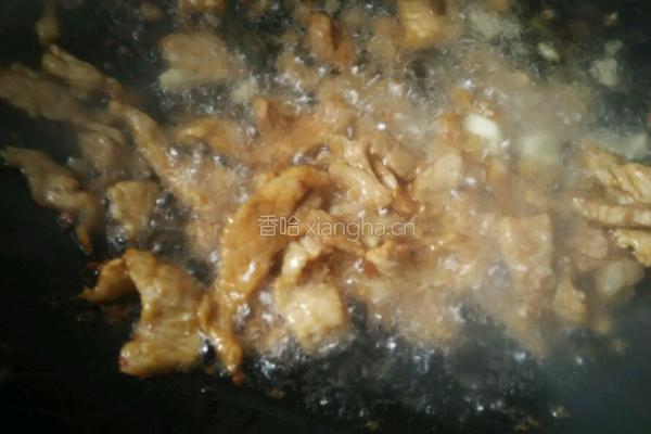 荷兰豆炒肉片的做法图解6