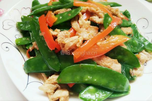 荷兰豆炒肉片的做法图解9