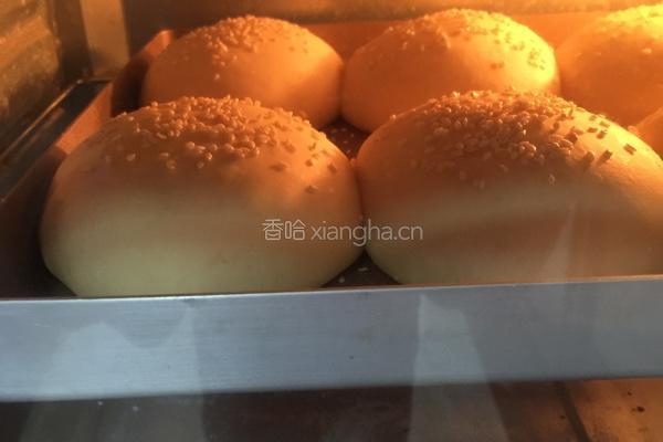 巨无霸汉堡面包的做法图解9