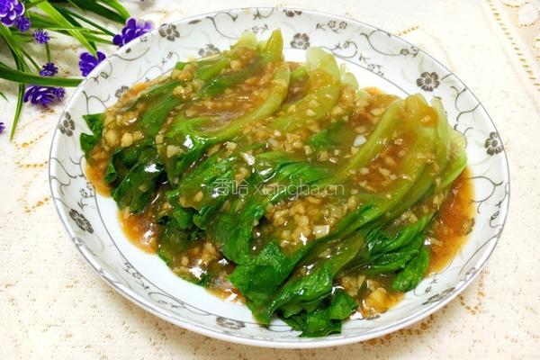 蚝油生菜（生财）的做法图解9