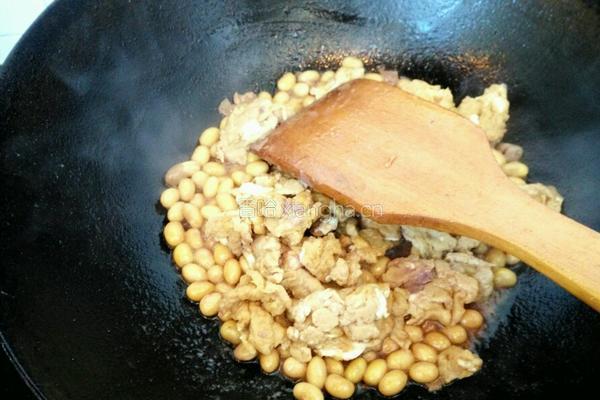黄豆虾酱炒鸡蛋的做法图解11