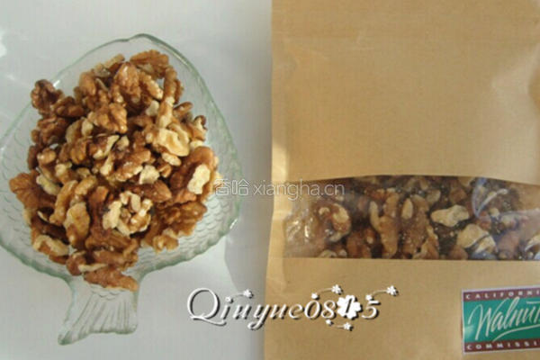 核桃仁糖包的做法图解1