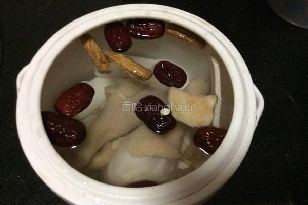 党参北芪淮山炖鸡的做法图解4
