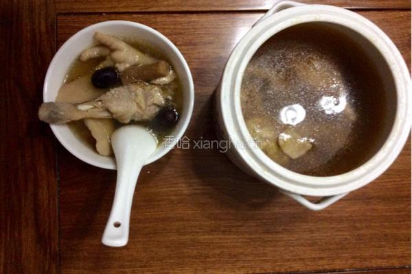 党参北芪淮山炖鸡的做法图解6