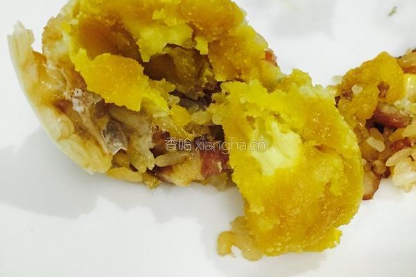 咸蛋糯米饭的做法图解11