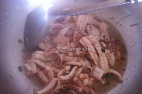 青椒鱿鱼的做法图解10