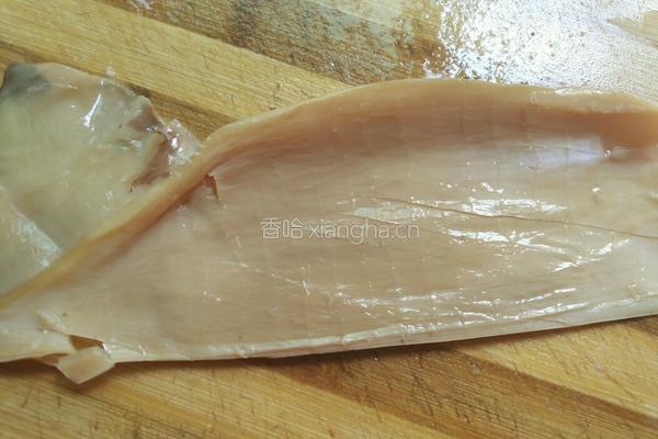 彩椒鱿鱼的做法图解3