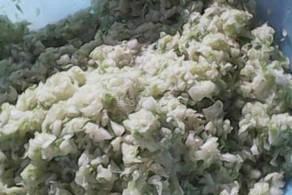 猪肉白菜馅饼的做法图解4